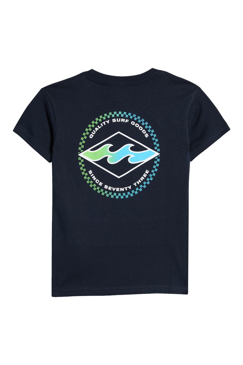 Kids' Rotor Diamond Graphic T-Shirt, Alternate, color, NAVY