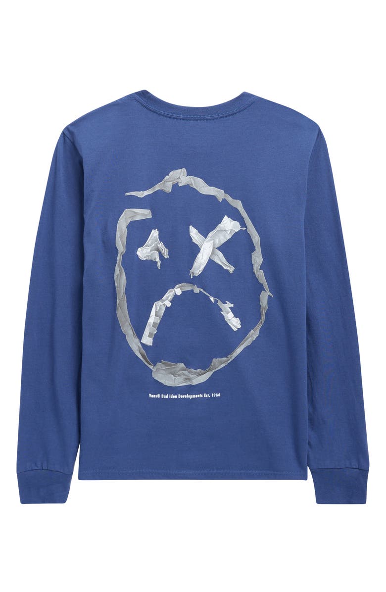 Vans Kids' Ideas 66 Long Sleeve Graphic T-Shirt, Alternate, color, True Navy