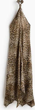 H&M Knot-detail Halterneck Dress
