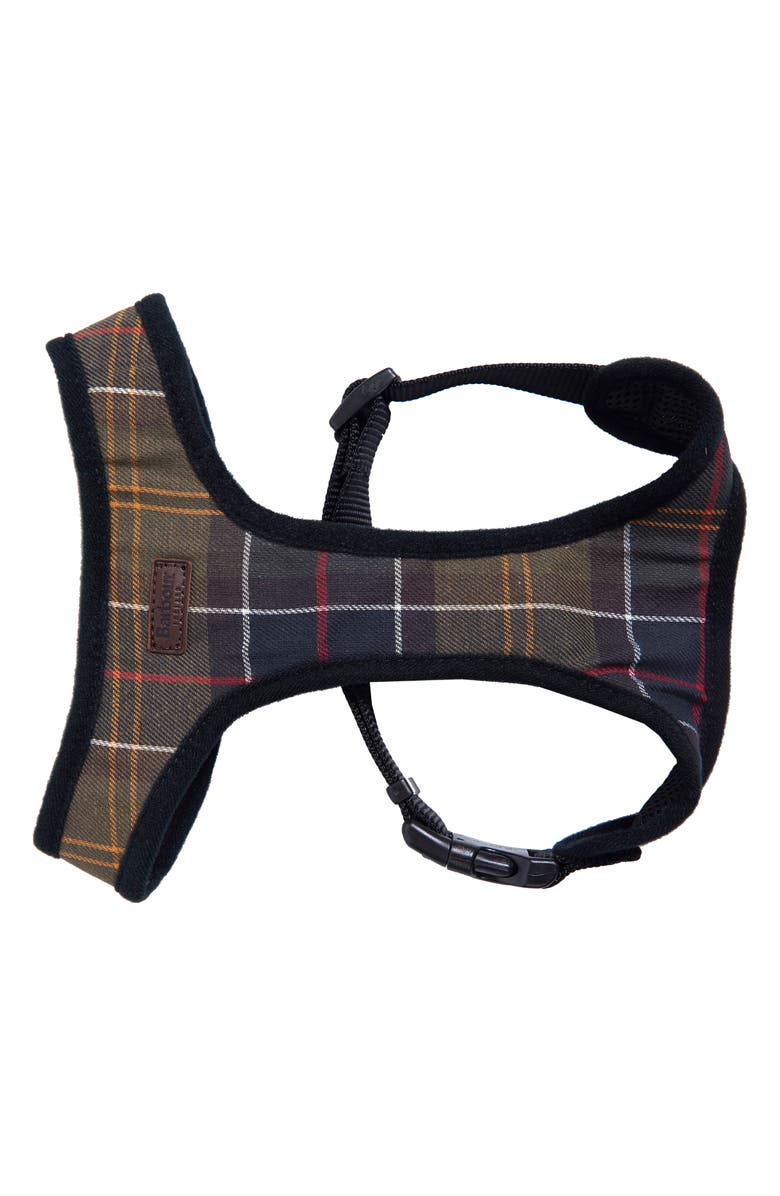 Barbour Tartan Dog Harness, Main, color, Classic Tartan
