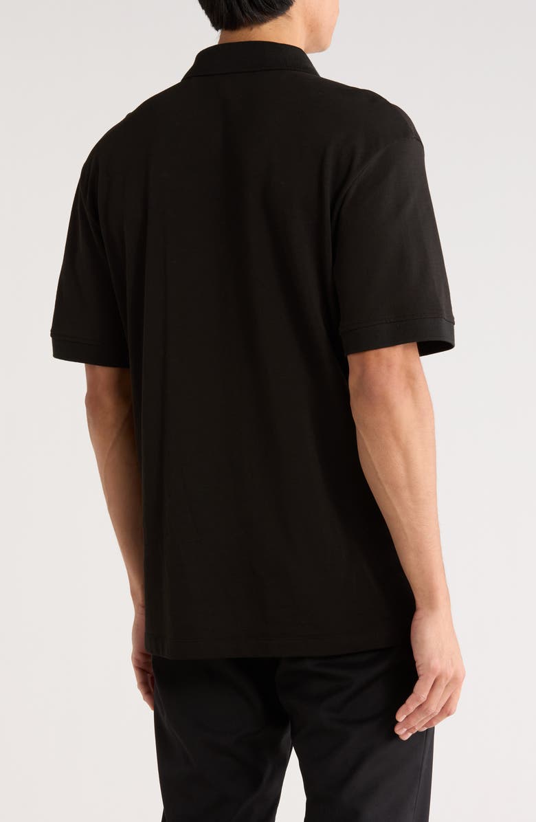 BOSS Diblospol Cotton Polo, Alternate, color, Black