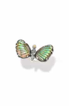 SAMUEL B. Labradorite Butterfly Ring
