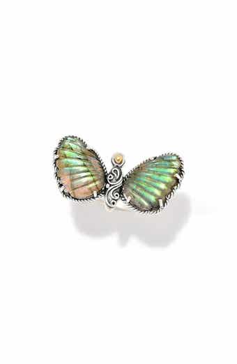 SAMUEL B. Labradorite Butterfly Ring