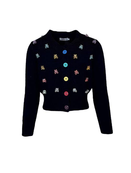 Lola + The Boys Gummy Bear Knit Cardigan
