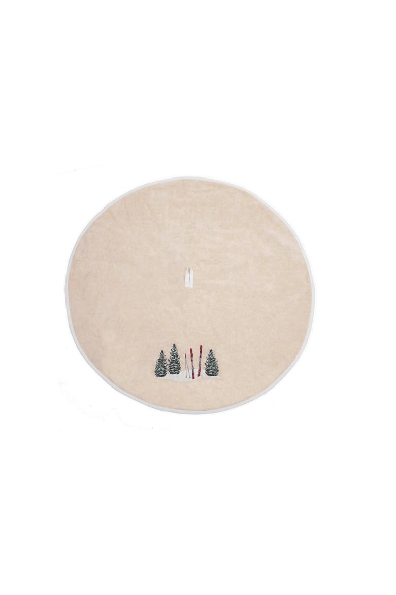 Ski Terrycloth Guest Towel, Alternate, color, Beige