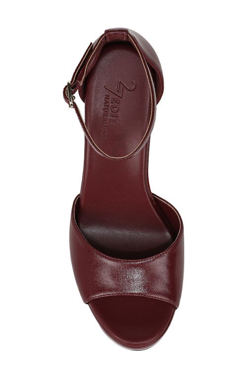 27 Edit Naturalizer Delphie Ankle Strap Platform Sandal In Red