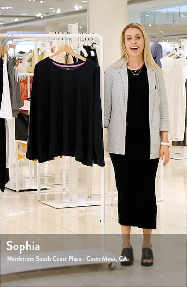 Refinery 29 Long Sleeve Pajama Top, sales video thumbnail