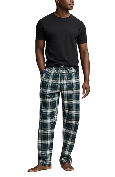 Plaid Cotton Flannel Pajama Pants