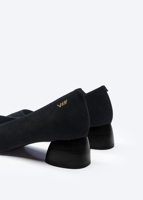 Viscata Milan Suede Heels In Black