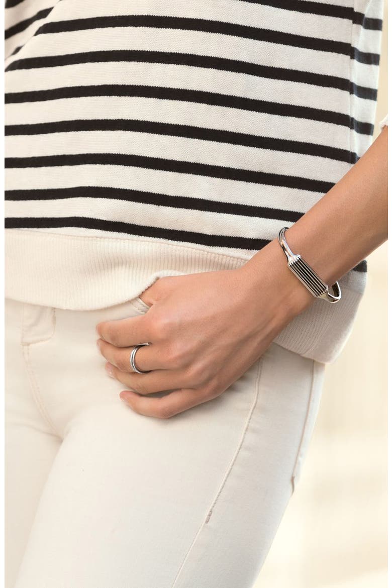 Flex 2 Small Bangle Accessory, Alternate, color, SILVER