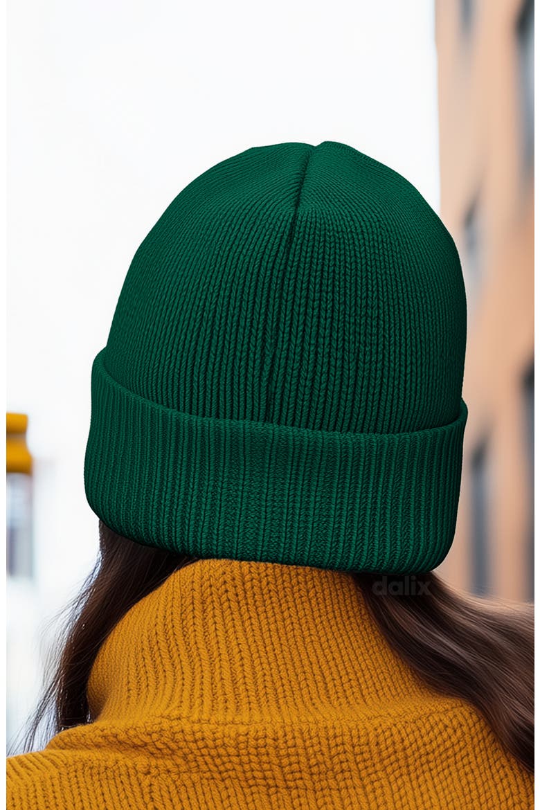 Coffee Martini Beanie Cap, Alternate, color, Green