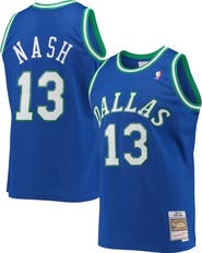 Mitchell & Ness Men's Mitchell & Ness Steve Nash Blue Dallas Mavericks 1998/99 Hardwood Classics Swingman Jersey