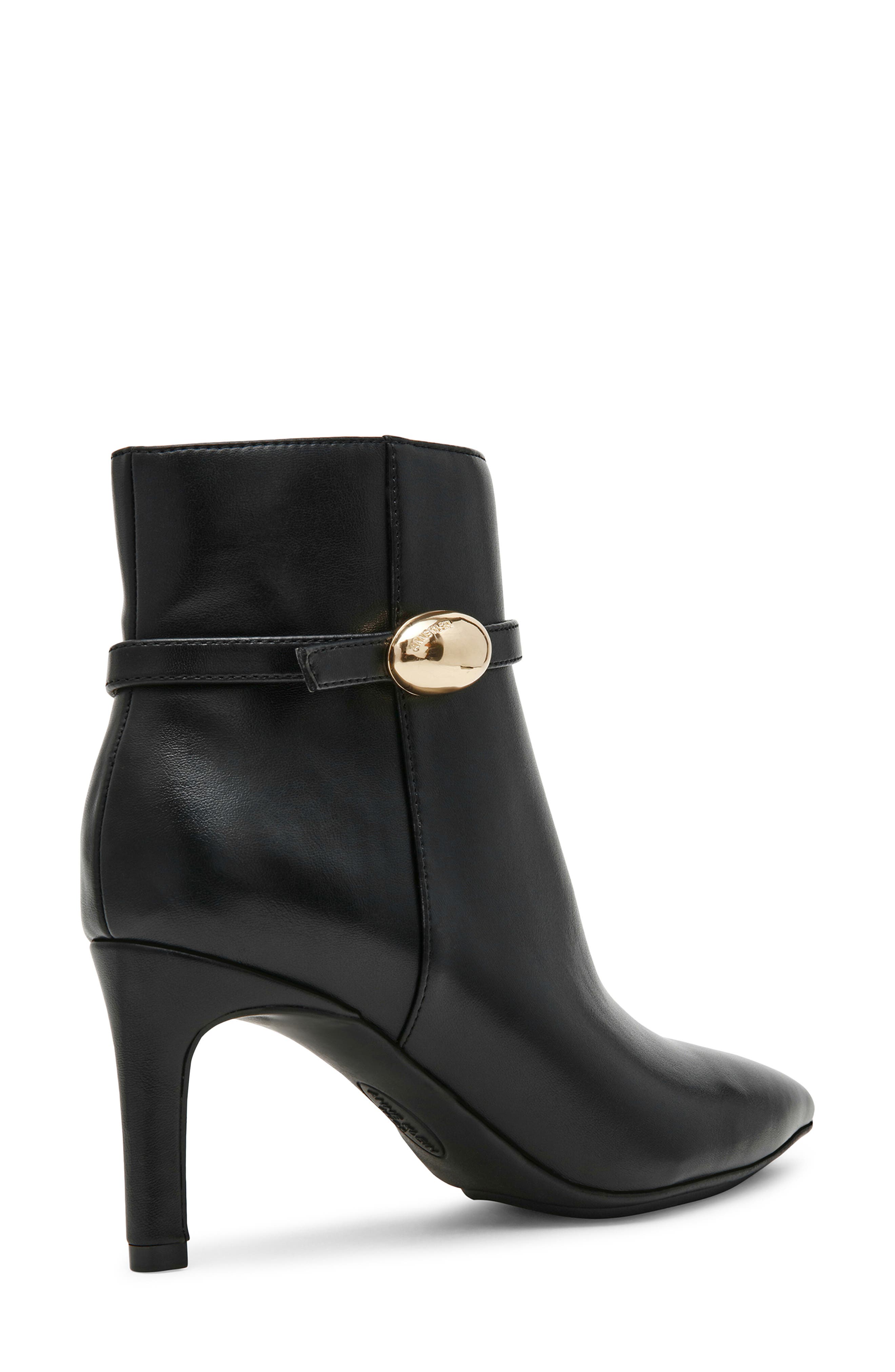 Anne Klein Margie Bootie, Alternate, color, Black Smooth
