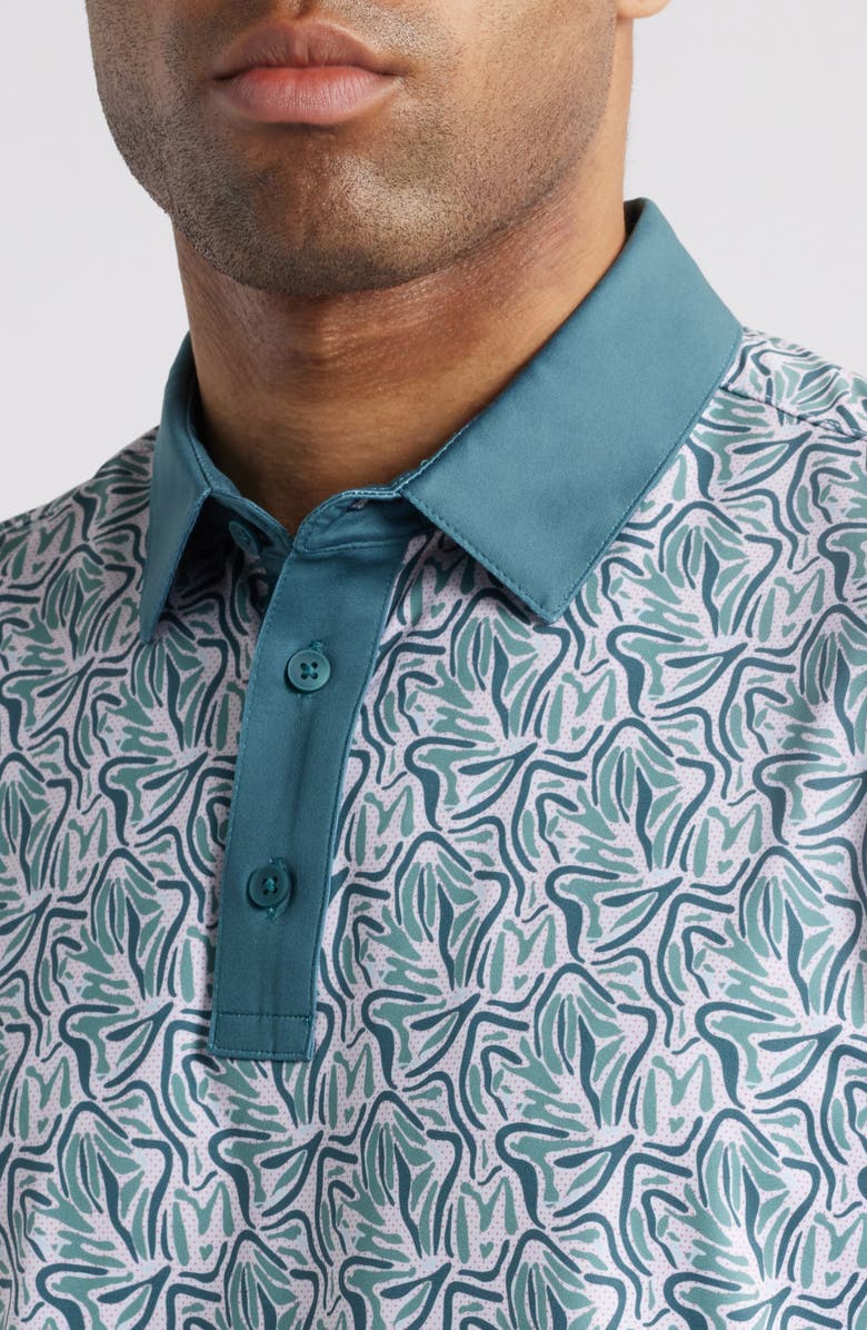 Mizzen+Main Versa Stripe Performance Golf Polo, Alternate, color, 