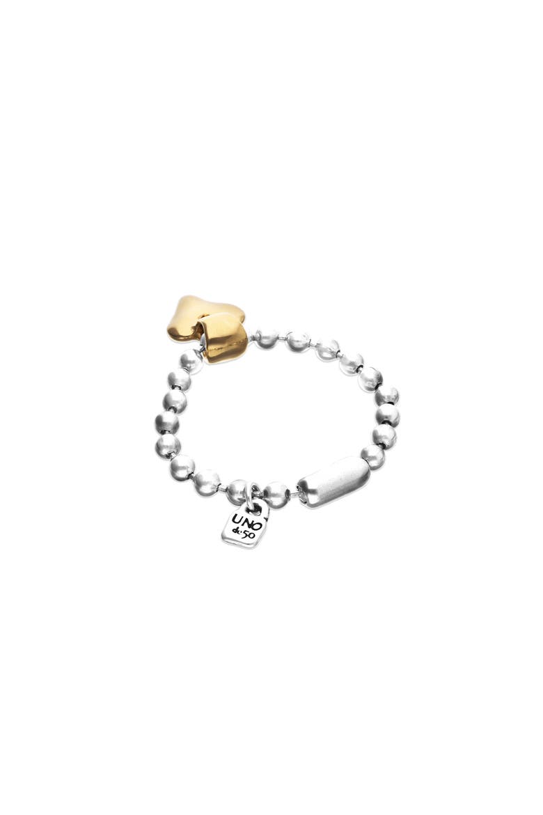 Ball Bracelet Plated in Sterling Silver and 18K Gold, Alternate, color, Silver and Gold