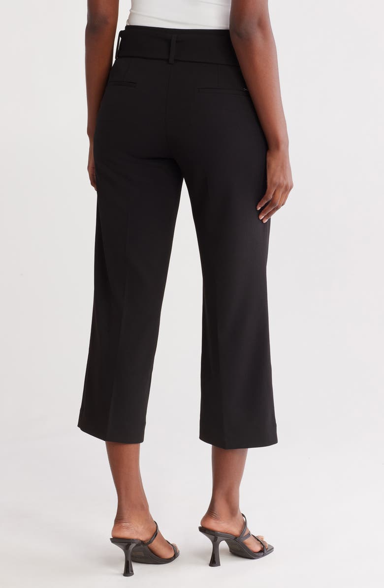 DKNY Ankle Wide Leg Pants, Alternate, color, 