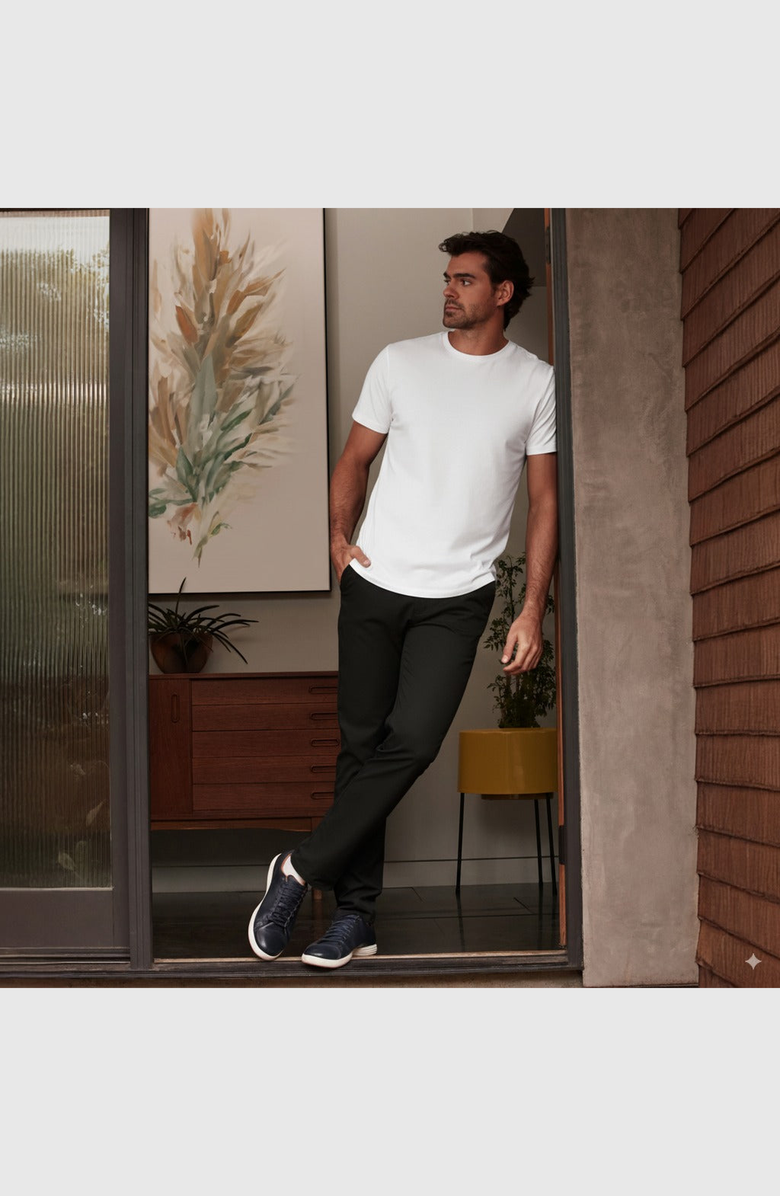 Jack Archer Jetsetter Tech Pant Straight Fit, Alternate, color, True Black