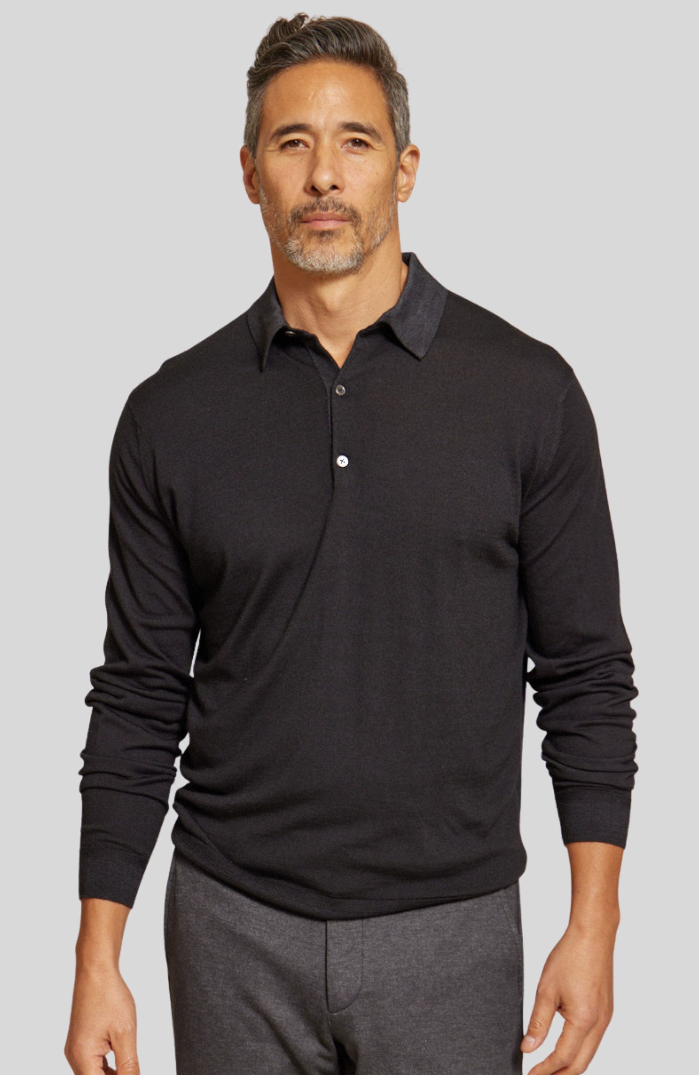 The Harrison Long Sleeve Polo