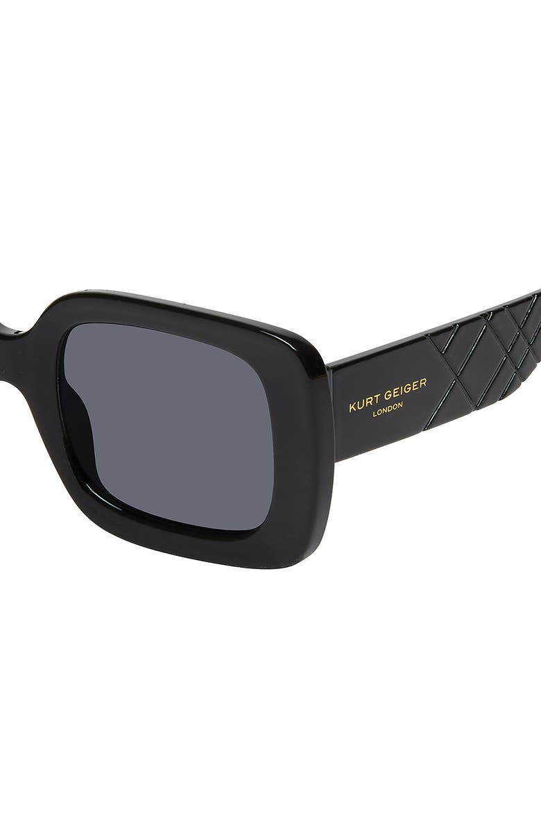 Kurt Geiger London 51mm Rectangle Sunglasses, Alternate, color,