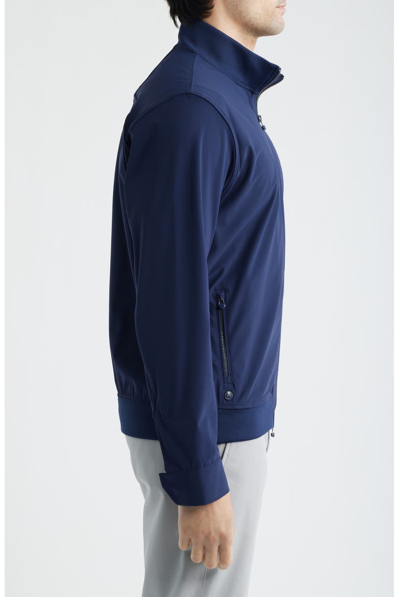 Montauk Bomber Jacket, Alternate, color, MALTESE BLUE