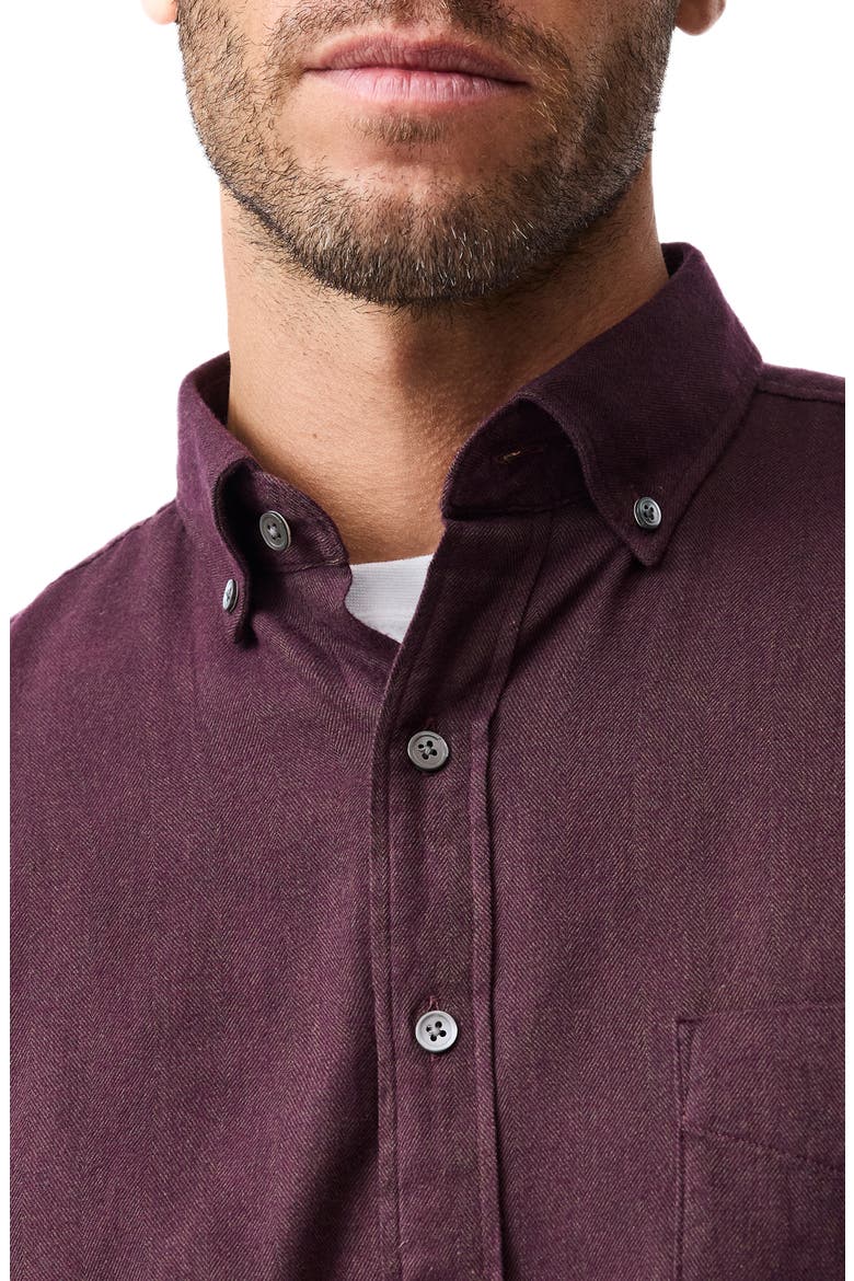 Barrhill Sports Fit Button-Down Shirt, Alternate, color, MULBERRY
