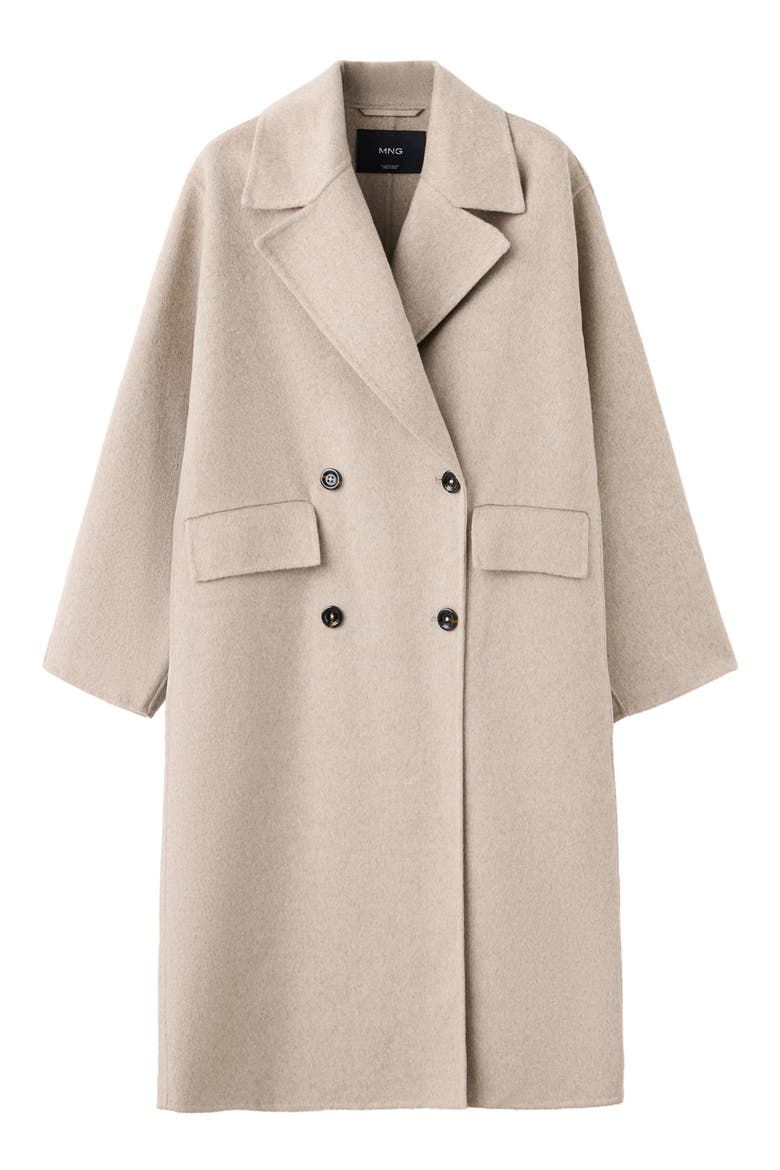 Picarol Wool Blend Coat, Main, color, MEDIUM BROWN