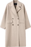 MANGO Picarol Wool Blend Coat