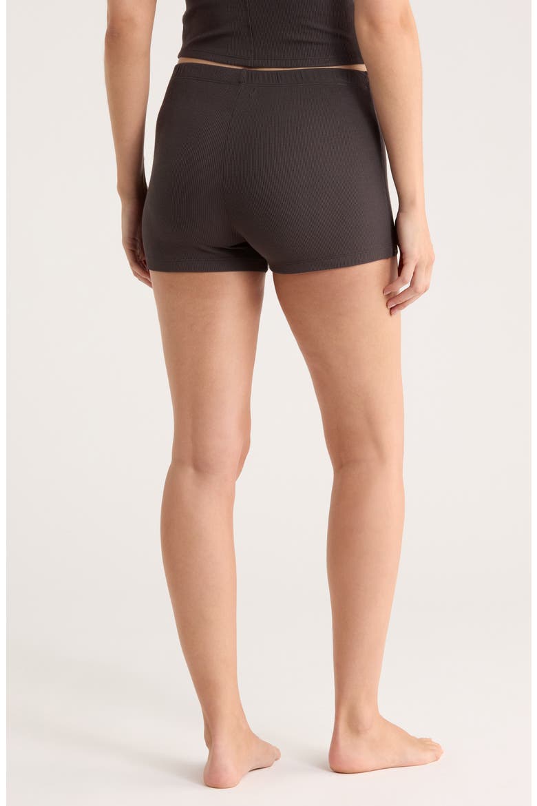 Malibu Collection® Boxer Shorts, Alternate, color, CARBON