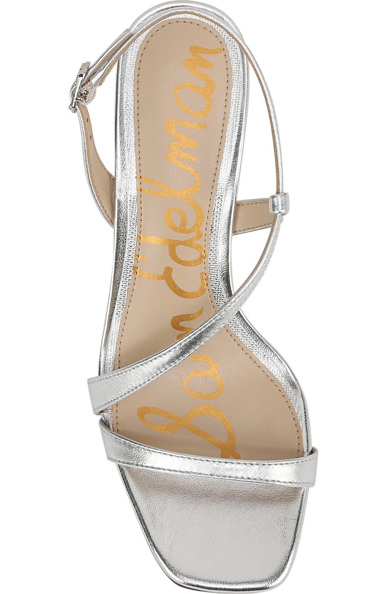 Sam Edelman Prance Slingback Sandal, Alternate, color, Silver