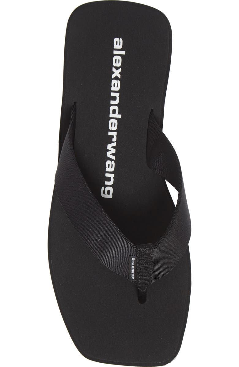 Alexander Wang Logo Flip Flop, Alternate, color,