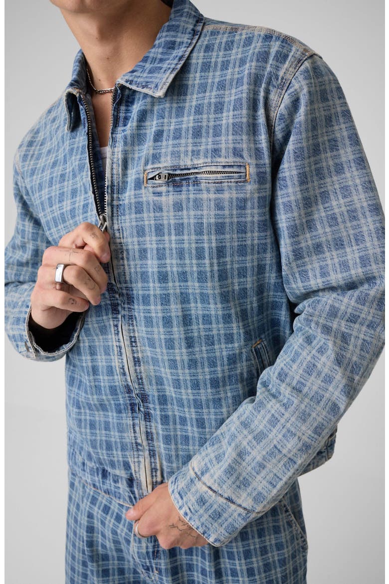 Lasered Plaid Detroit Jacket, Alternate, color, GLRP-OPEN
