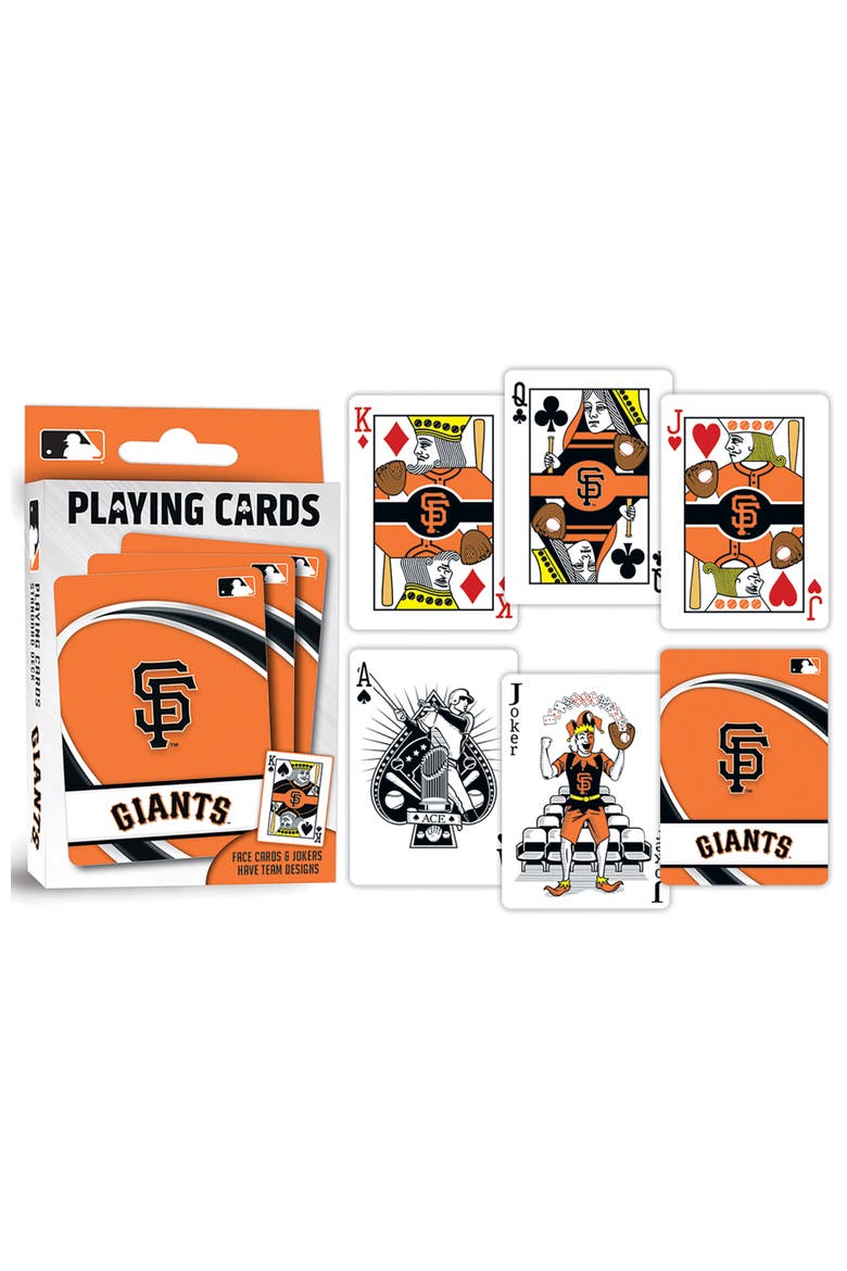 San Francisco Giants Playing Cards, Alternate, color, Multicolor