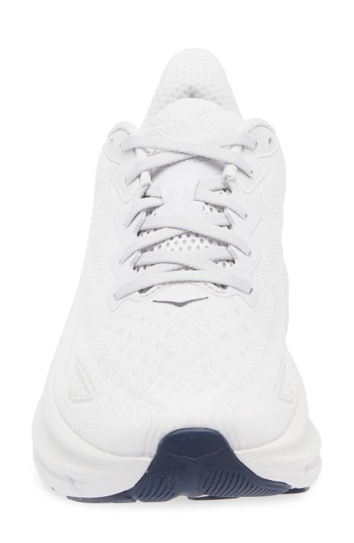 Hoka Clifton 9 Running Shoe In White