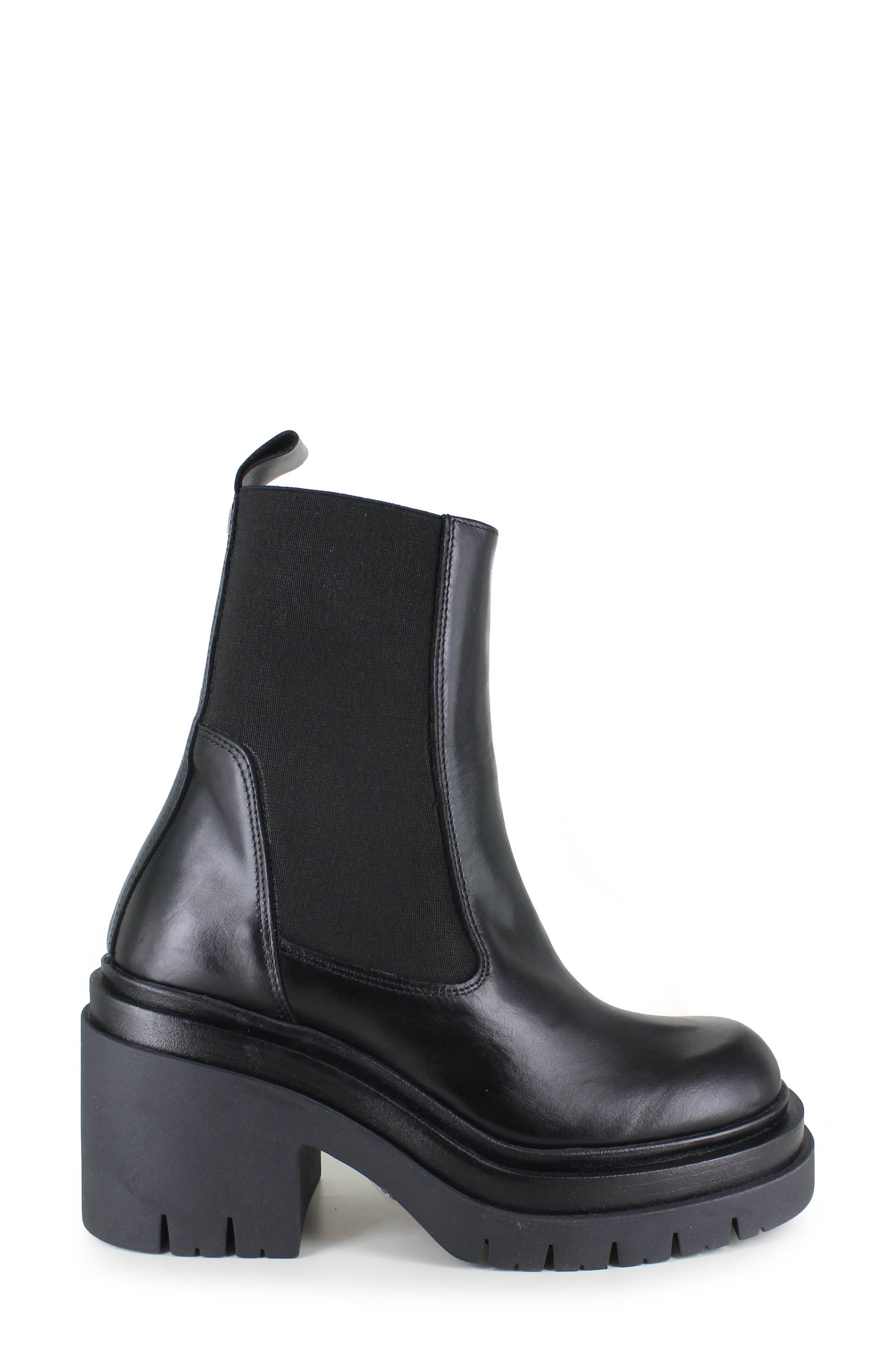 ZIGI Emery Chelsea Boot, Alternate, color, Black Leather