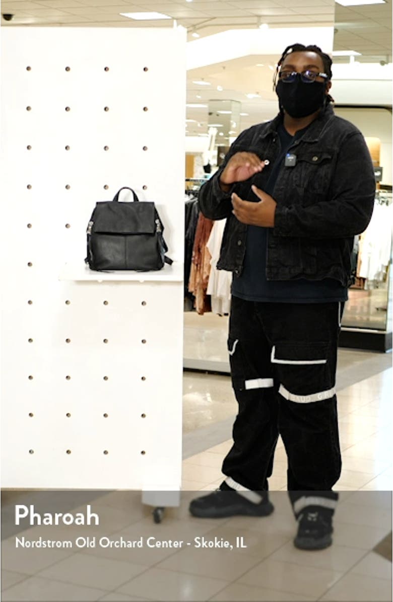 Bali Leather Backpack, sales video thumbnail