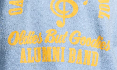 Elwood Vintage Oldies But Goodies Band Sweatshirt In Blue