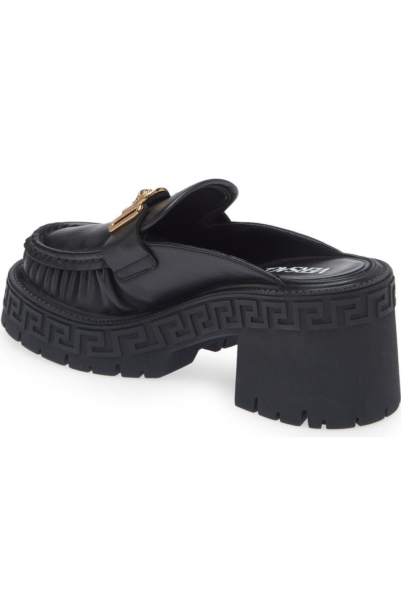 Versace Medusa Biggie Lug Sole Loafer Mule, Alternate, color,