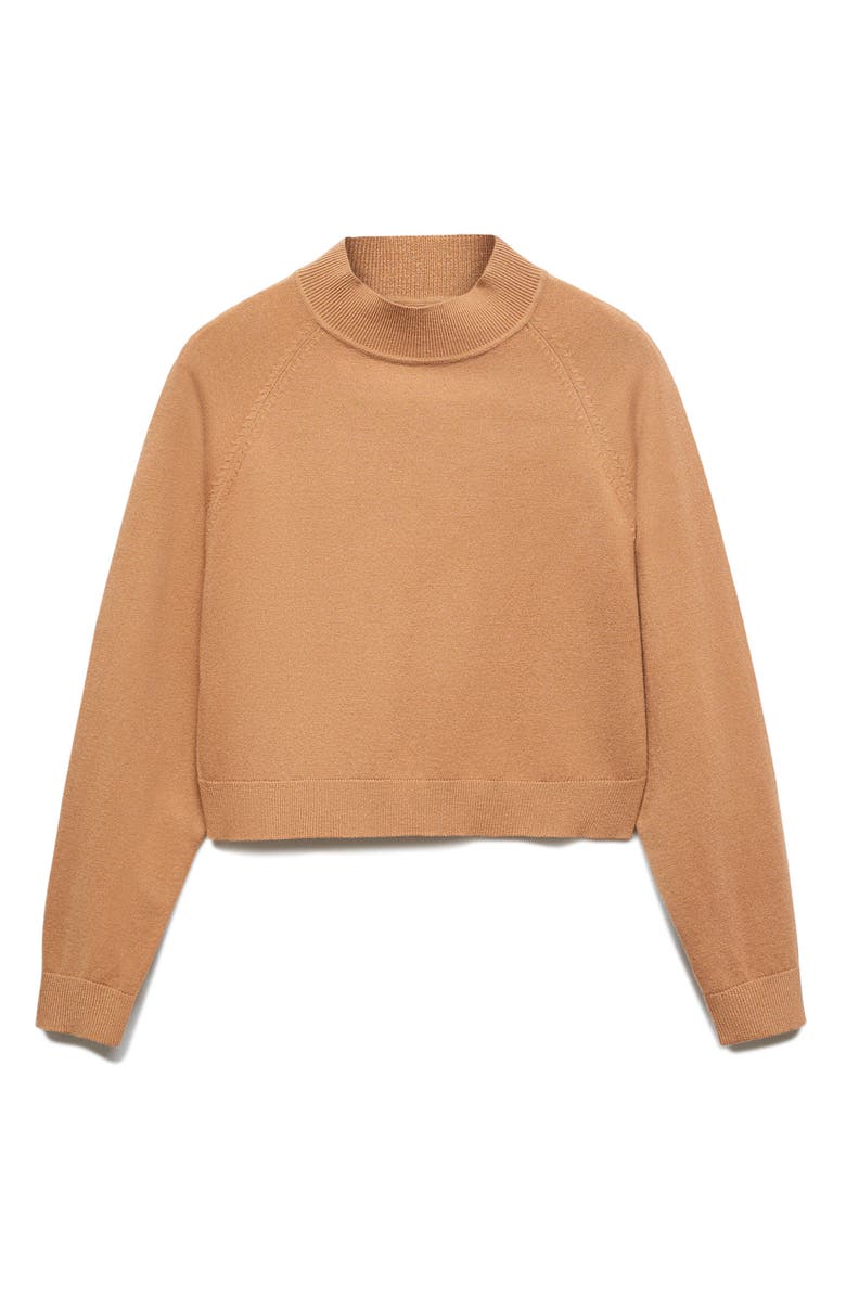 MANGO Crop Sweater, Alternate, color,