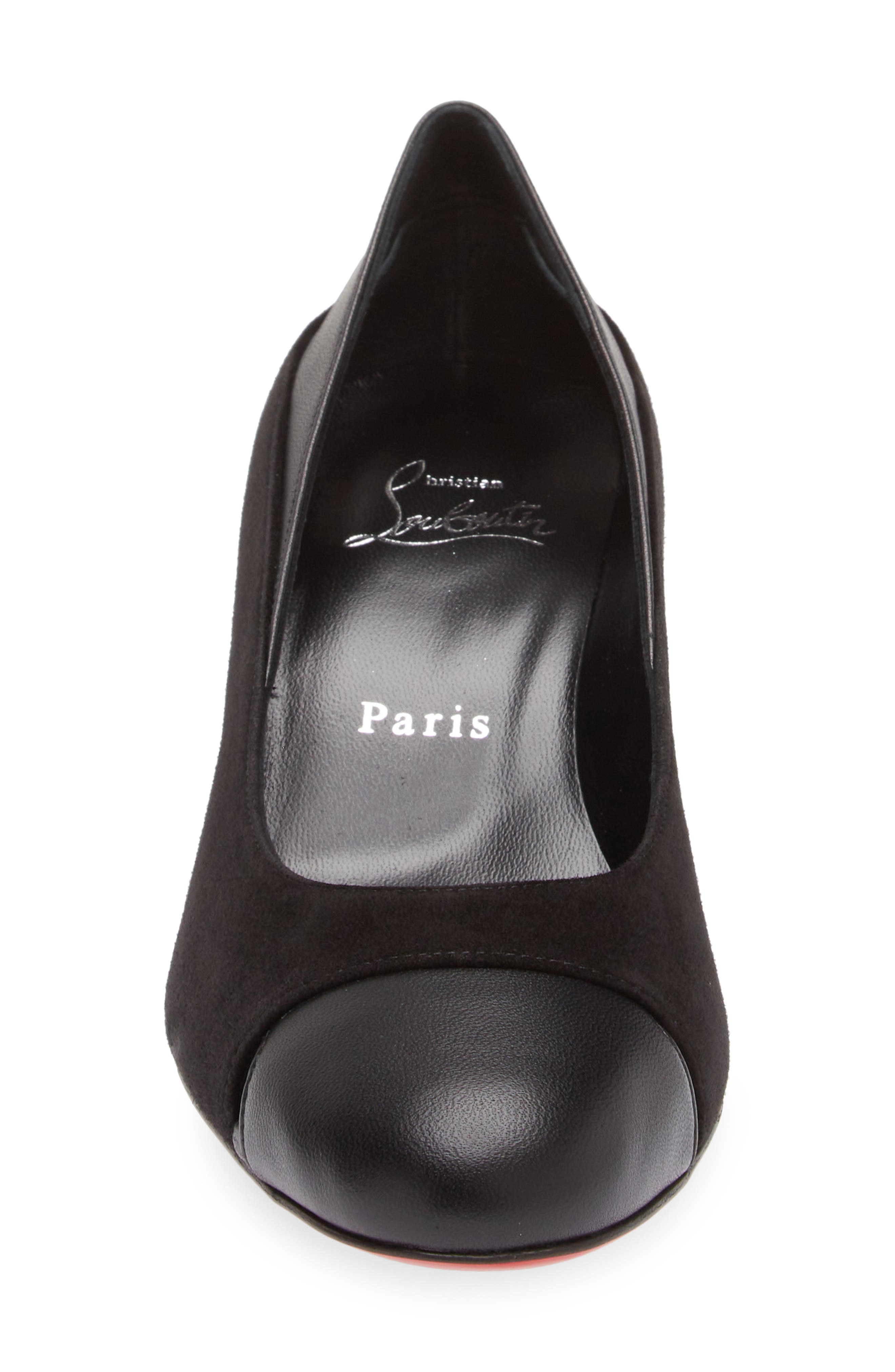 Christian Louboutin Miss Duvette Cap Toe Pump, Alternate, color, 