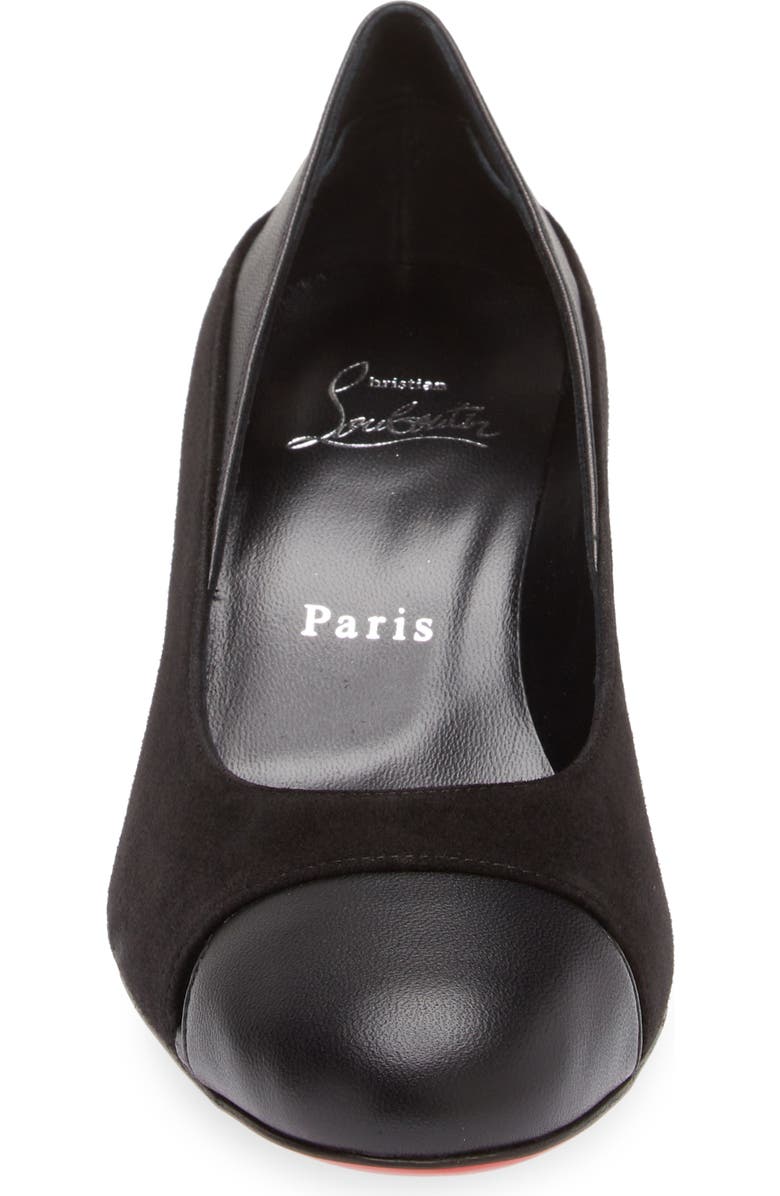 Christian Louboutin Miss Duvette Cap Toe Pump, Alternate, color,