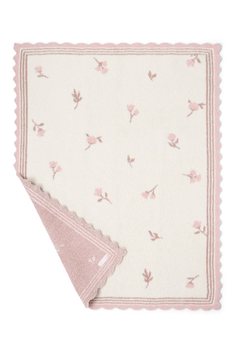 Heirloom Floral Blanket, Alternate, color, DUSTY ROSE MULTI