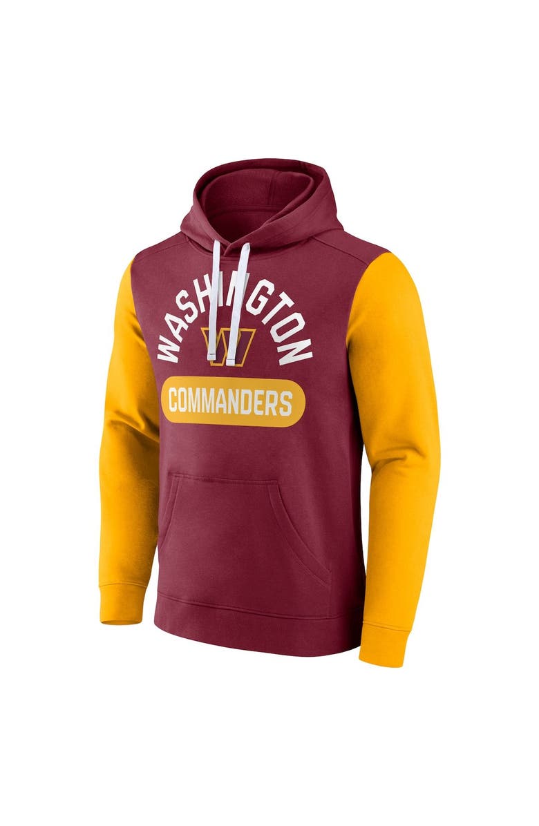 FANATICS Men's Fanatics Branded Burgundy Washington Commanders Extra Point Pullover Hoodie, Alternate, color, 