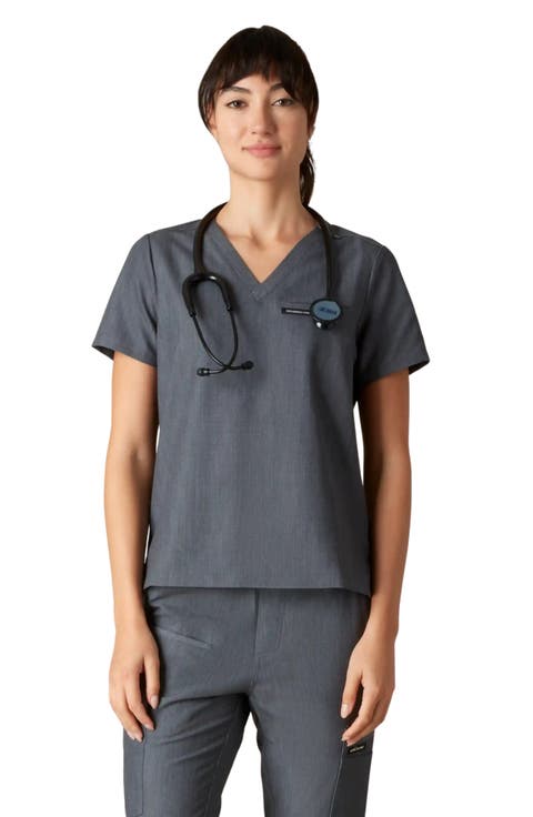 Bari 1-Pocket Scrub Top