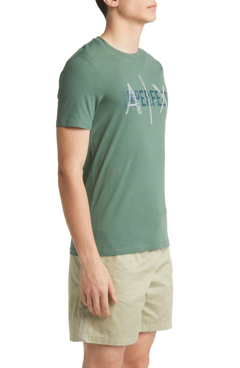 Armani Exchange Embroidered A|X Logo Graphic Tee, Alternate, color,