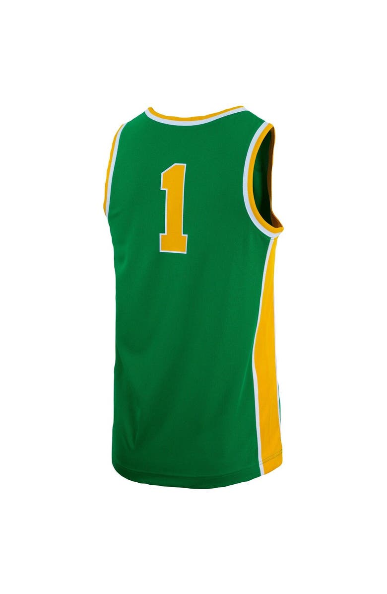 Nike Unisex Nike #1 Green Oregon Ducks Women's Basketball Throwback Replica Jersey, Alternate, color, Green