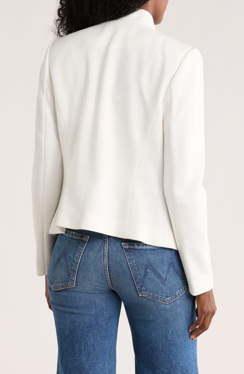 Gemma + Jane Military Band Jacket In White