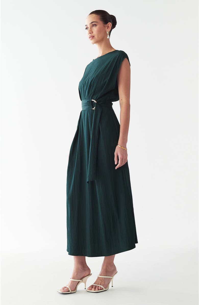 WILLA Yana Midi, Alternate, color, Midnight Emerald