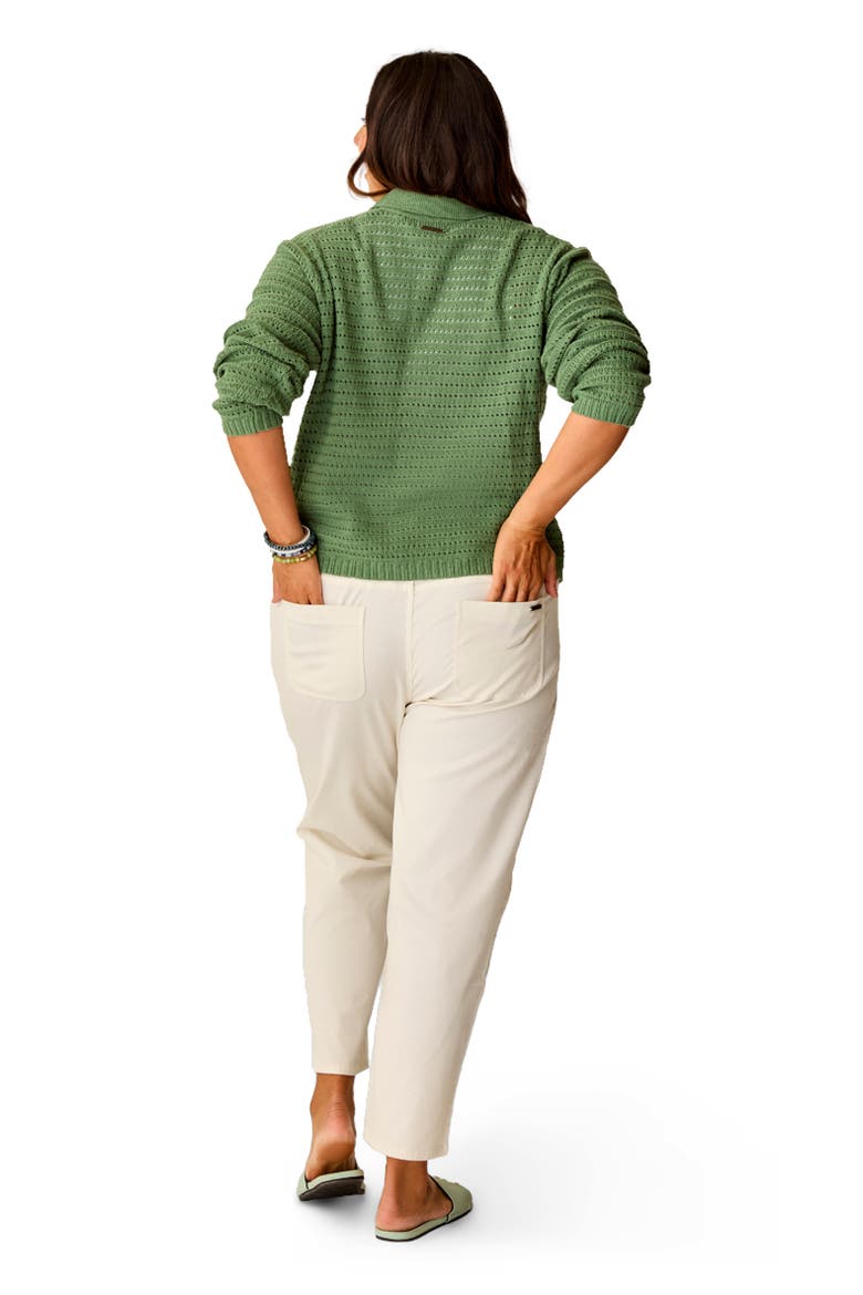 Zoe Twill Pant, Alternate, color, Birch