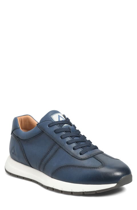 Hudson Faux Leather Sneaker
