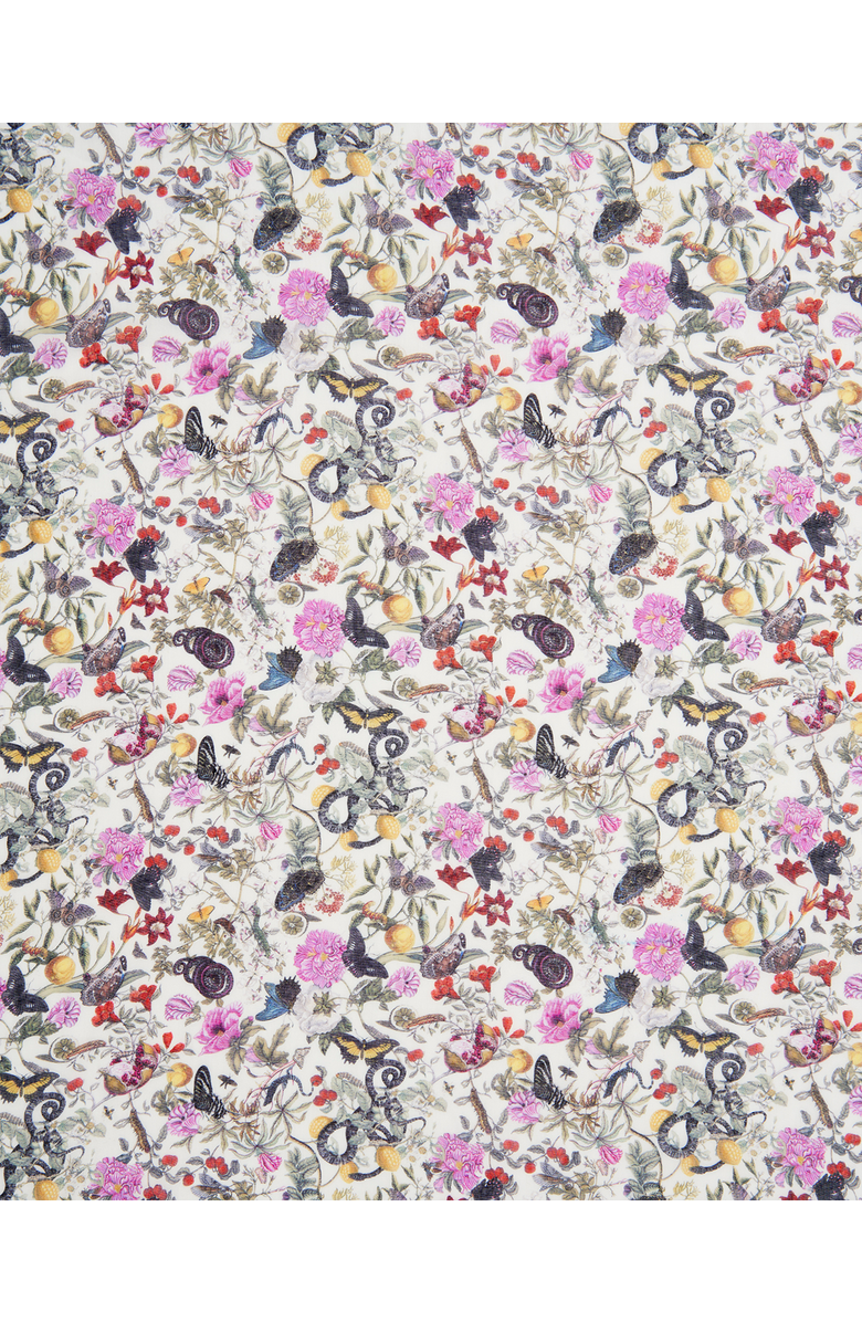 Fable England Floral Engravings Lightweight Scarf, Alternate, color, Ivory